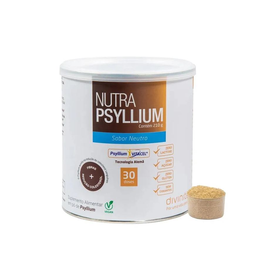 Alimentar Suplemento Nutrapsyllium Neutro 210g – Divinitè