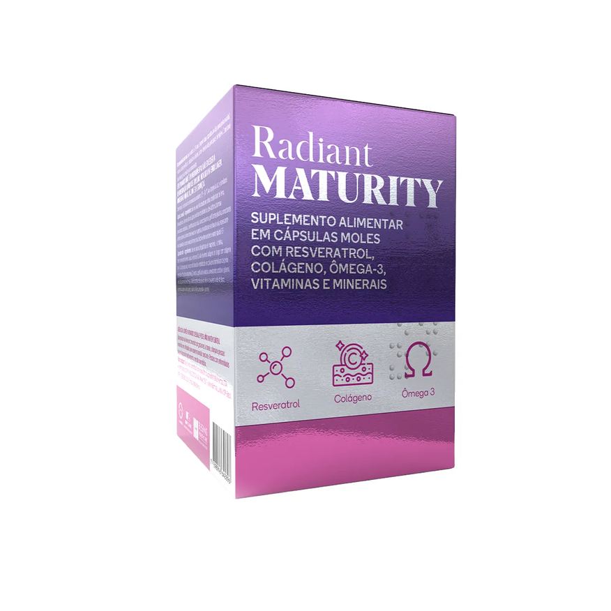 Alimentar Suplemento Radiant Maturity 60 Cápsulas