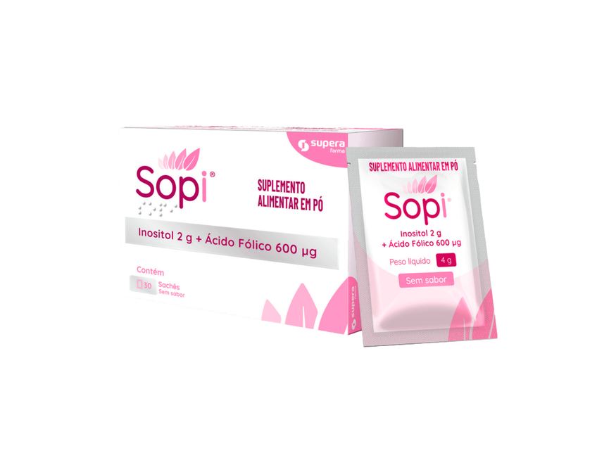 Alimentar Suplemento em Pó Sopi Sem Sabor 30 Sachês