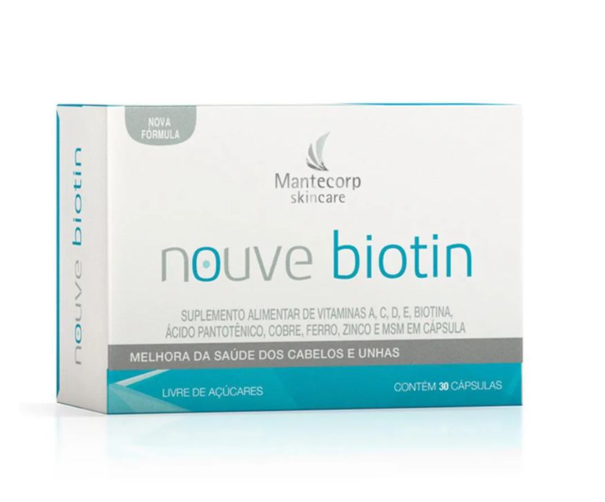 Biotin Nouve Mantecorp 30 Cápsulas