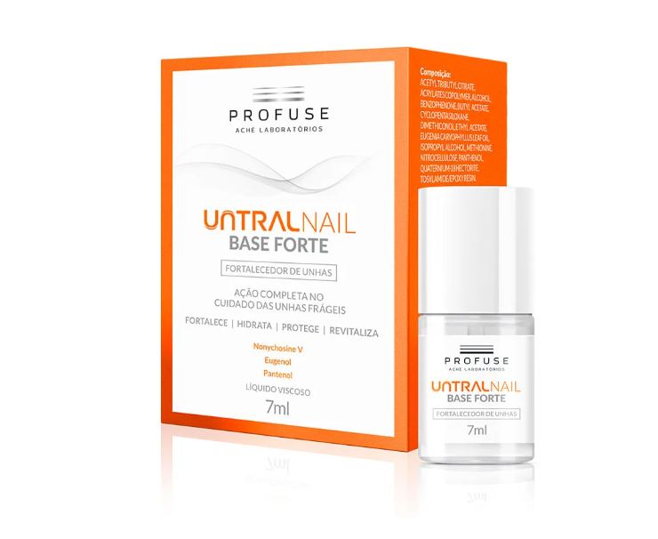 de Fortalecedor Unha Untralnail Base Forte Profuse 7ml