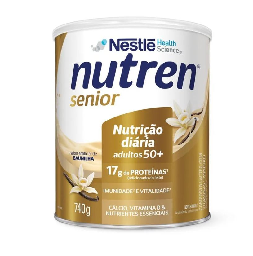 Senior Nutren sabor Baunilha 740g