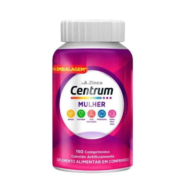 Centrum Suplemento Alimentar Mulher 150 Cápsulas