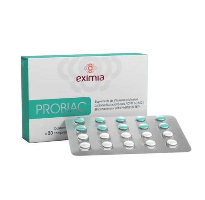Probiac Exímia 30 Comprimidos