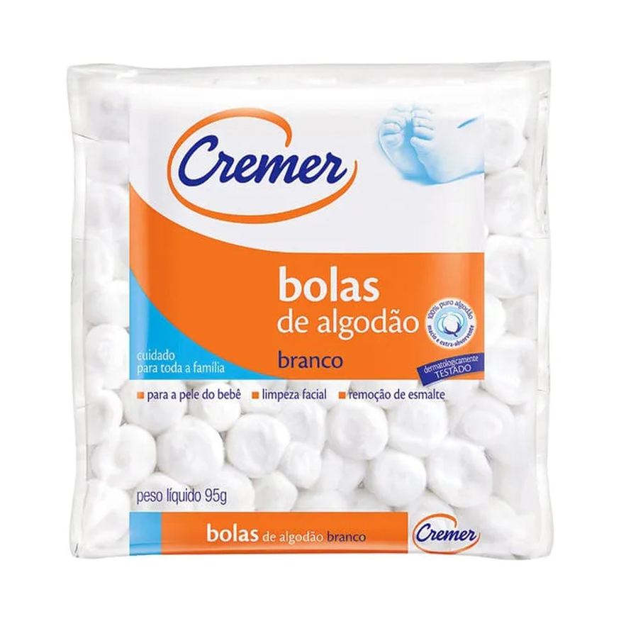 Cremer Algodão Bolas 95g