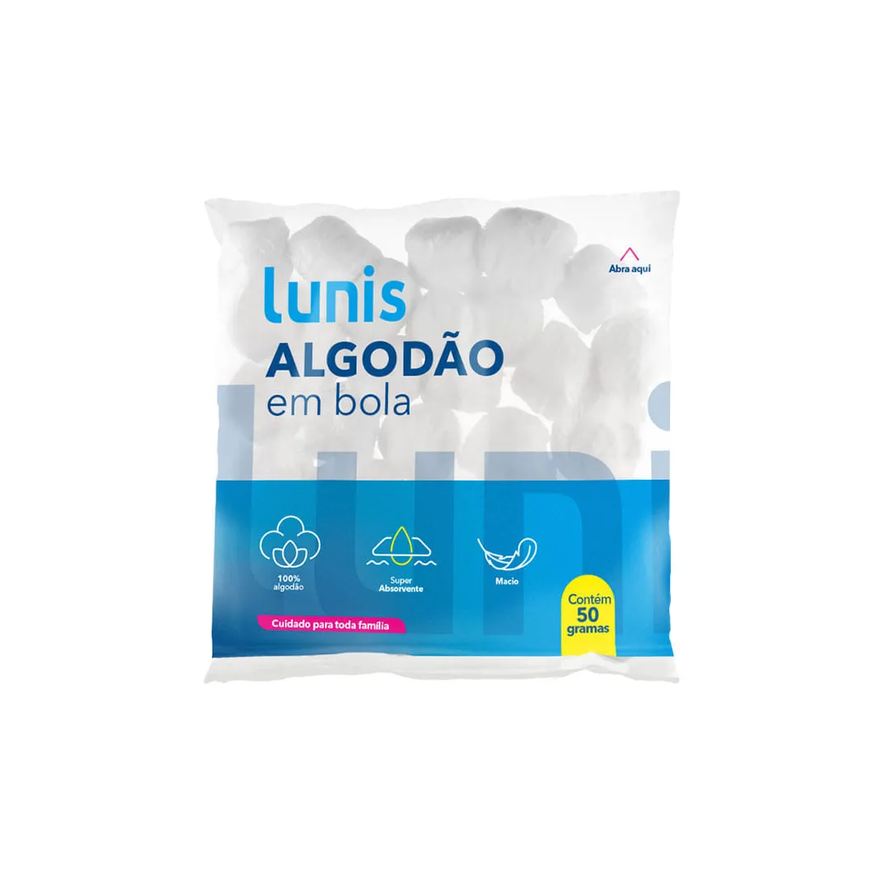 Lunis Algodao 50g Bolas