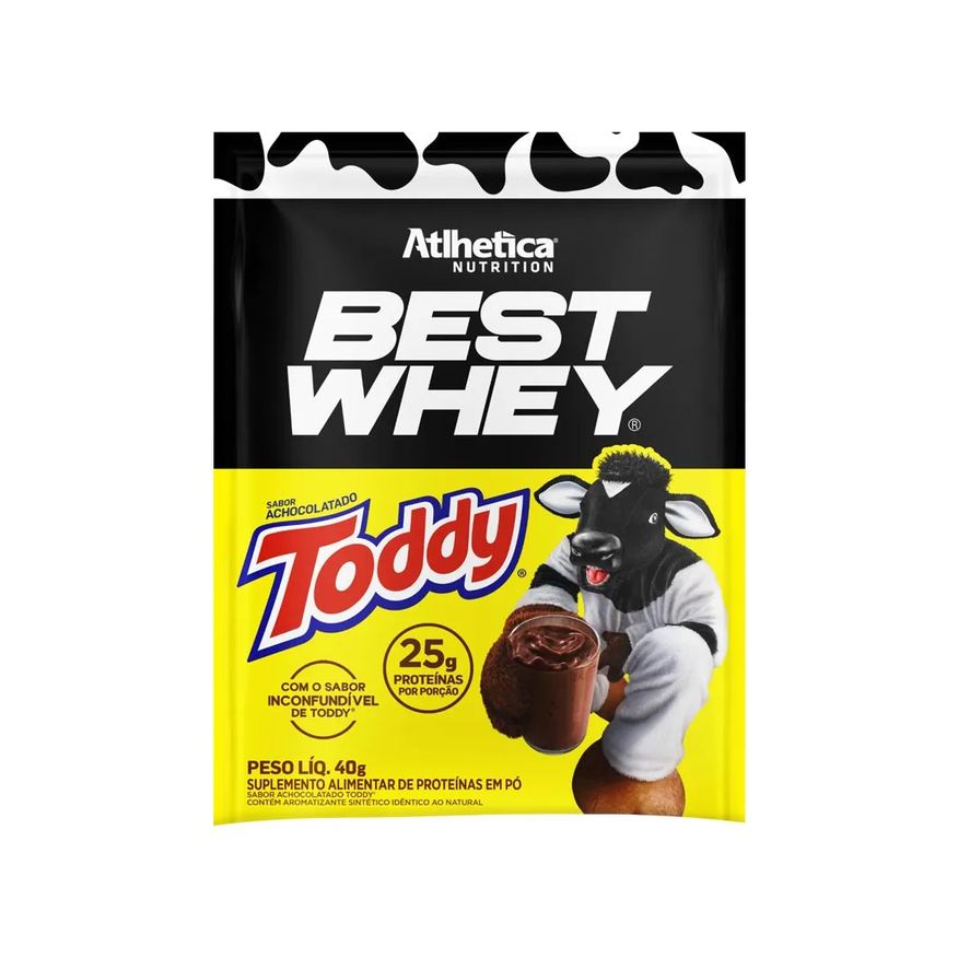 Best Atlhetica Whey Achocolatado Toddy 40g