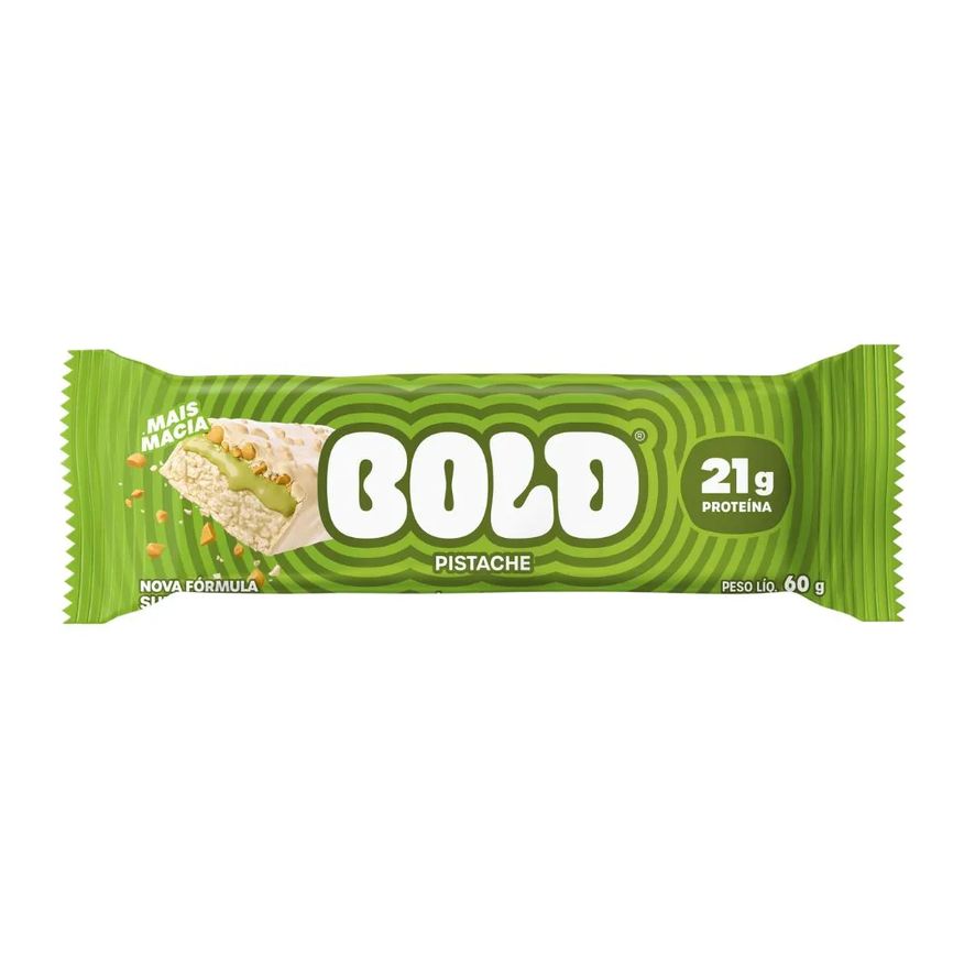 De Barra Proteína Bold Pistache 60g