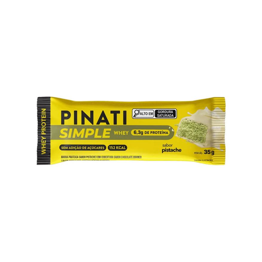De Barra Proteina Pinati Simple Whey Pistache 35g