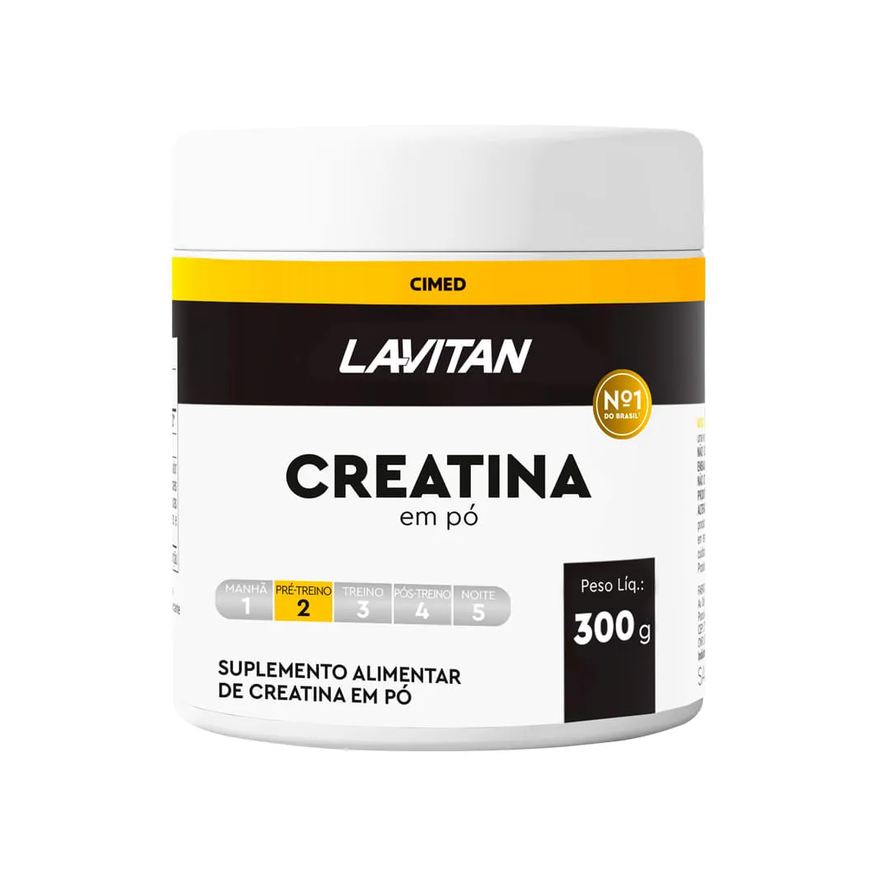Cimed Lavitan Creatina Em Po Pre Treino 300g