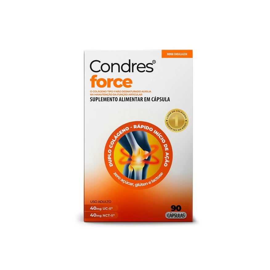 Uc-ii Colágeno + Nct-ii Condres Force 90 Cápsulas