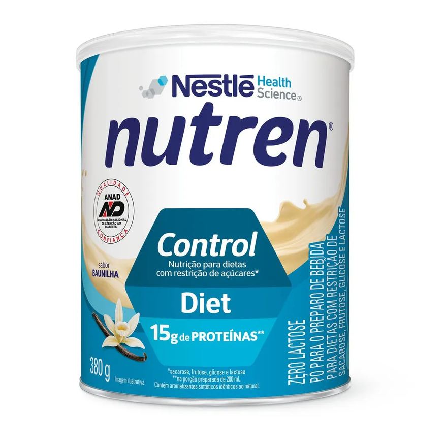 Alimentar Complemento Nutren Control Baunilha 380g