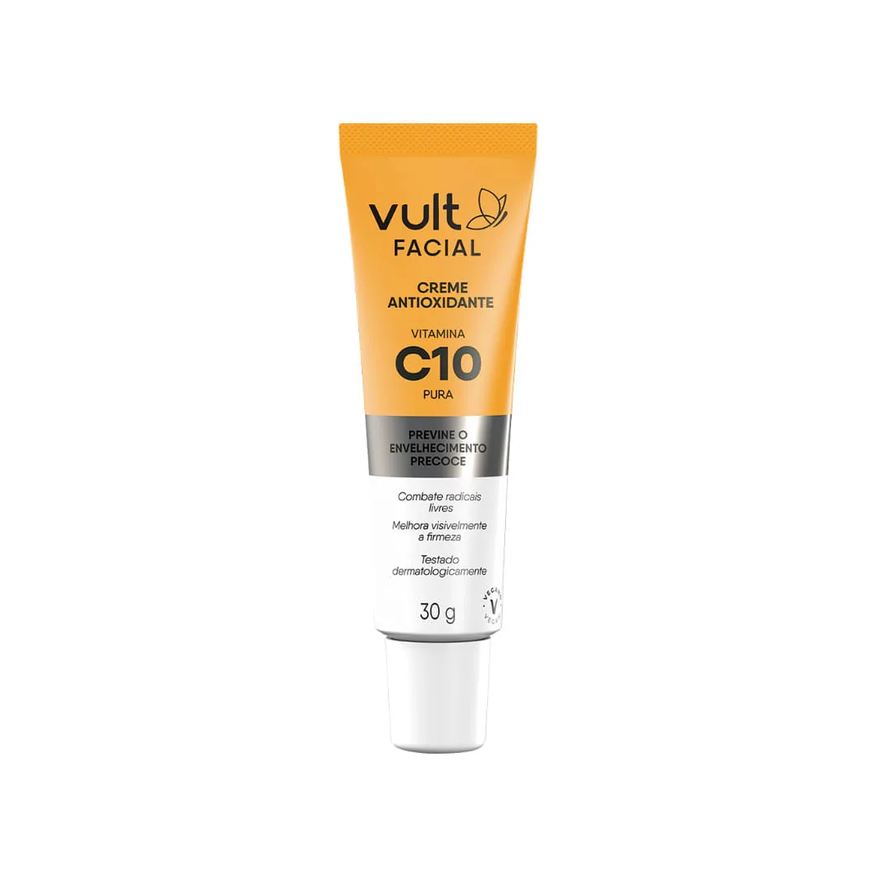 Vult Creme Facial Vitamina C10 30g Antioxidante
