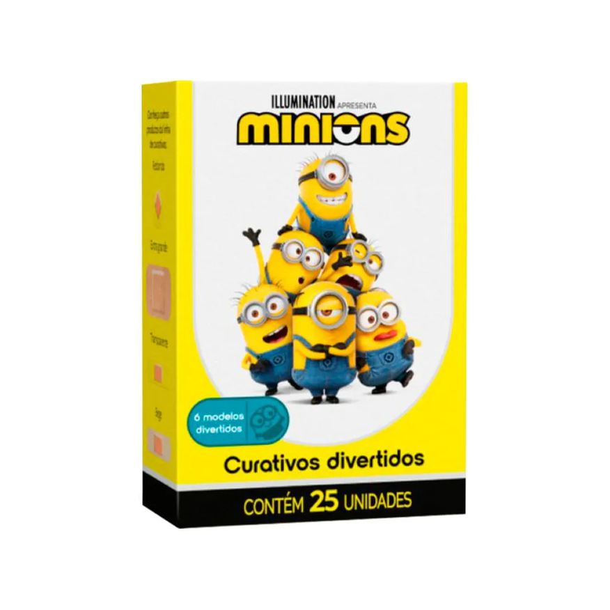 Cremer Curativos Minions Com 25 Unidades