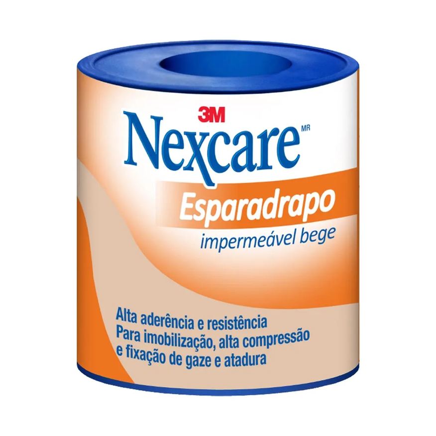 3m Esparadrapo Nexcare 50mmx3m Impermeavel Bege