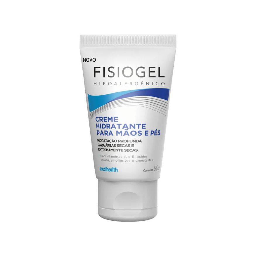 Fisiogel Hidratante 50g Creme Maos E Pes