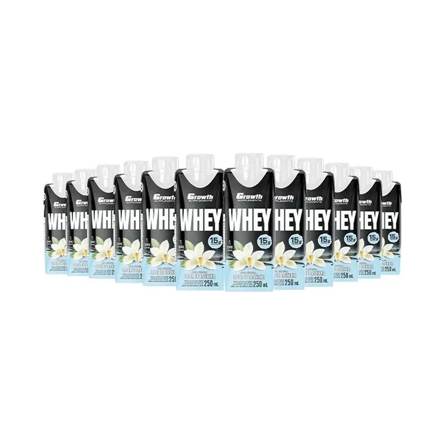 12x Kit Bebida Láctea Baunilha