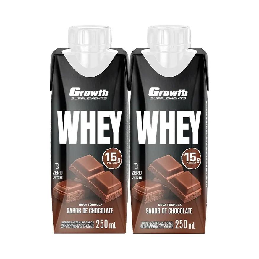 Growth Kit 2x Bebida Láctea Chocolate - Supplements