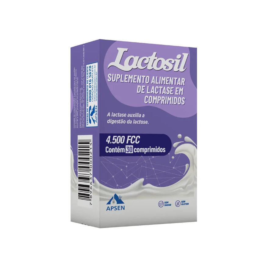 Com Lactosil 30 Comprimidos 4500 Fcc