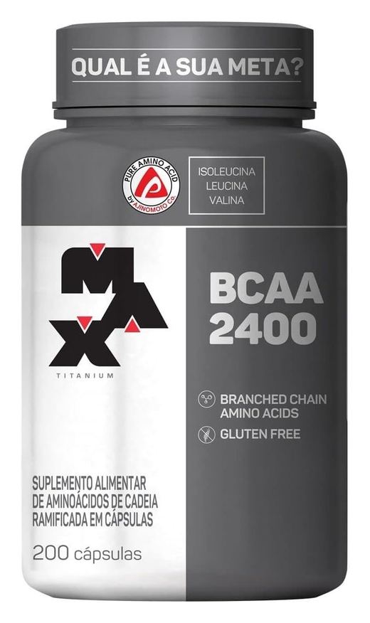 Max Titanium BCAA 2400, 200 Cápsulas