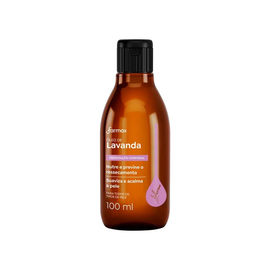 Corporal Oleo Farmax 100ml Lavanda