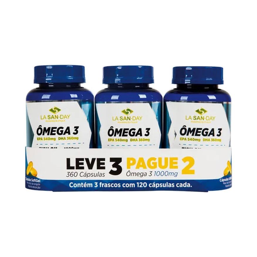 Omega 3 Lasanday 1000mg Capsulas