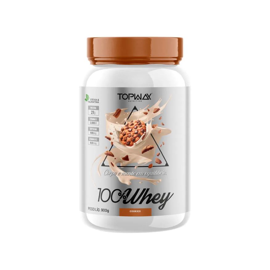 100% Topway Whey 900g Cookies