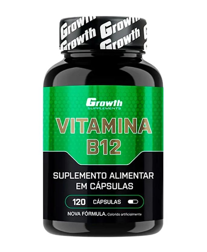 B12 Vitamina com 120 cápsulas