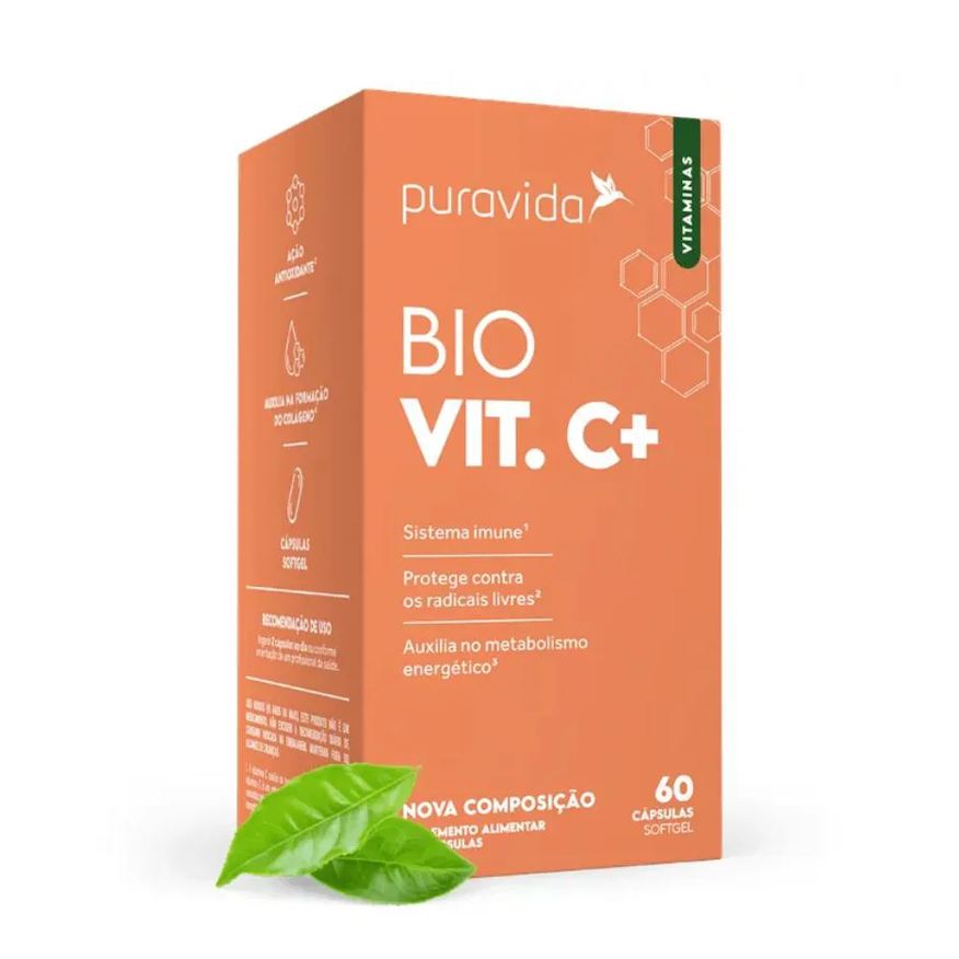 Vitamina C Lipossomal Pura Vida 60cap | Bio Vit. C