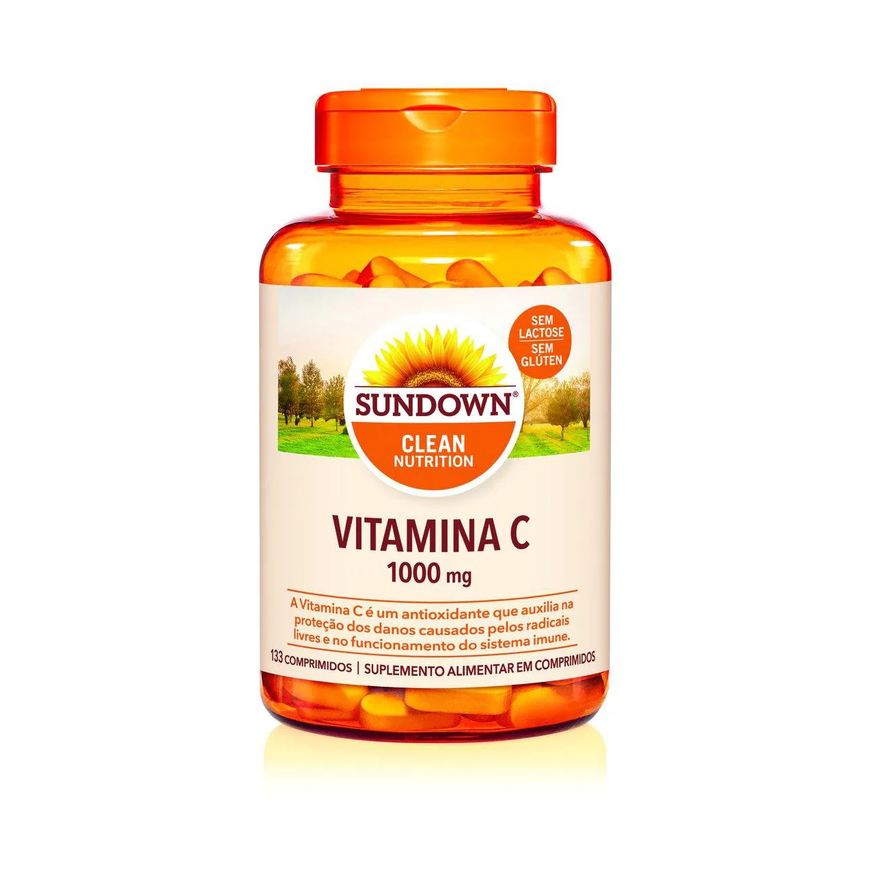 Sundown Vitamina C Sun C 1000mg 133 comprimidos