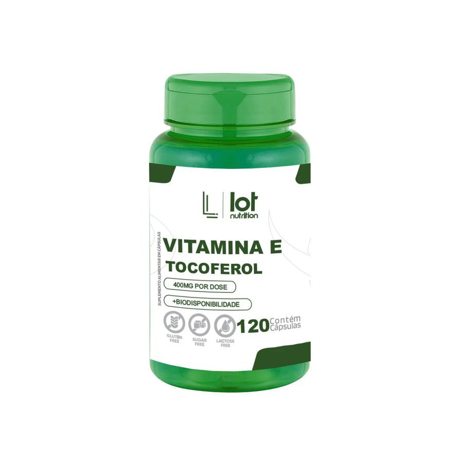 Vitamina e 400mg 120 cápsulas
